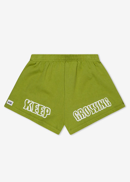 KEEP GROWING SHORTS GREEN