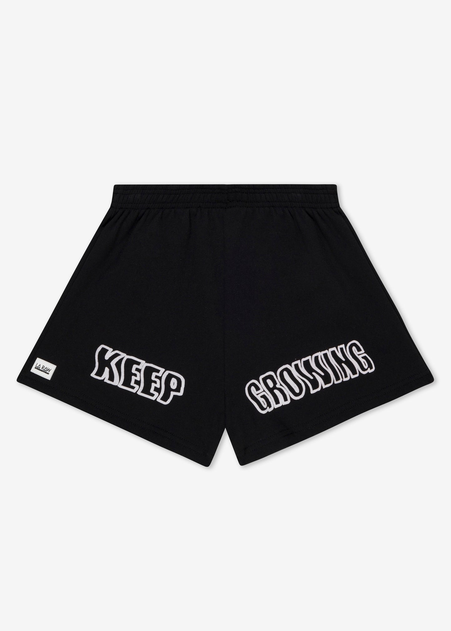 KEEP GROWING SHORTS BLACK