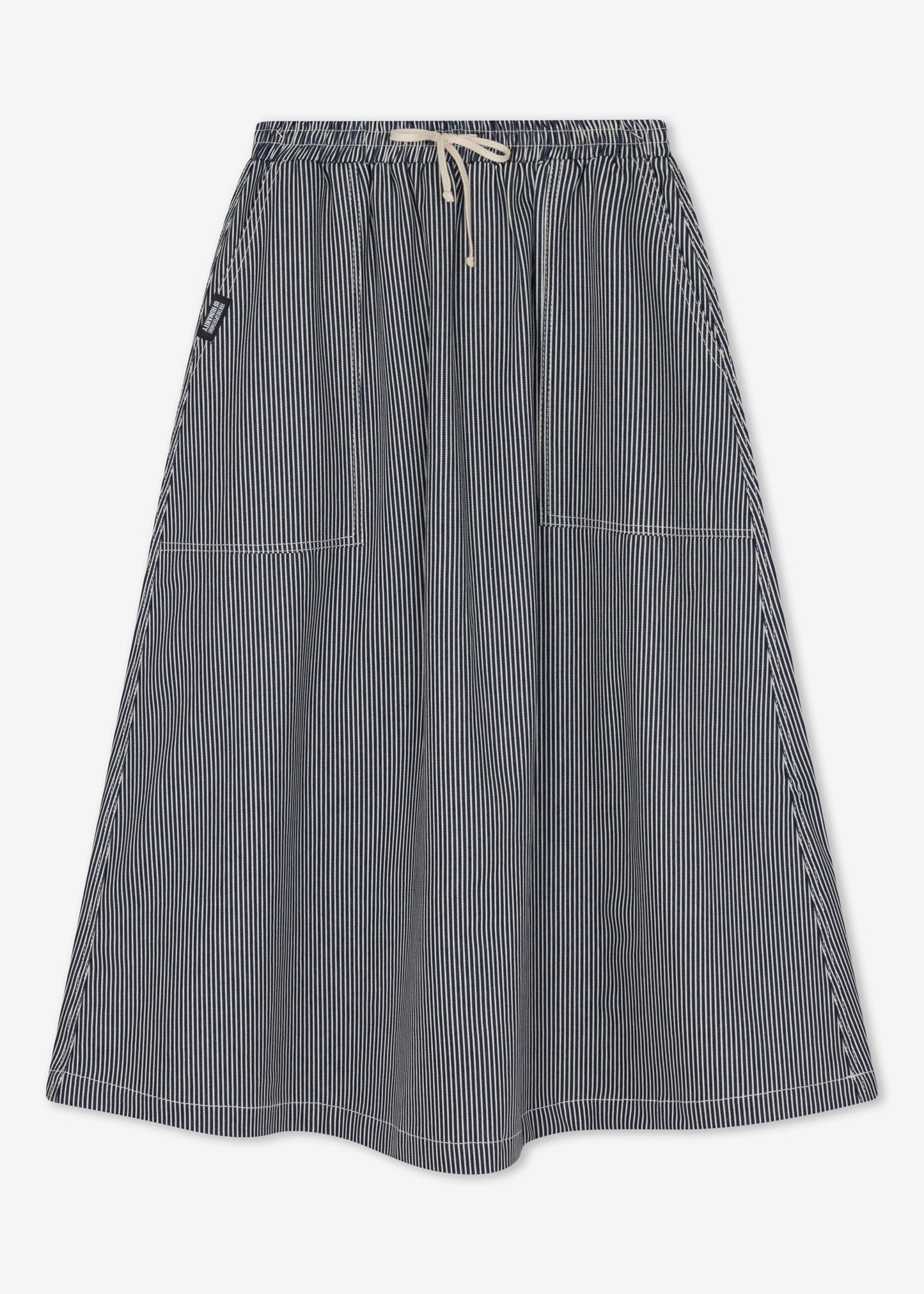 UTILITY LONG SKIRT DENIM