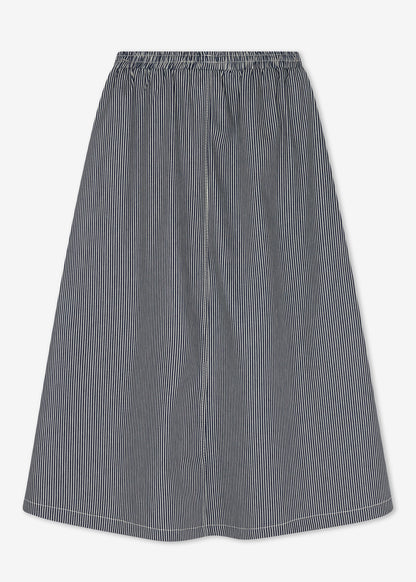 UTILITY LONG SKIRT DENIM